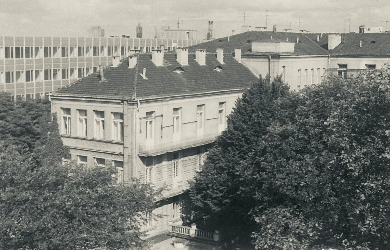budynek IMiD w latach 70-tych