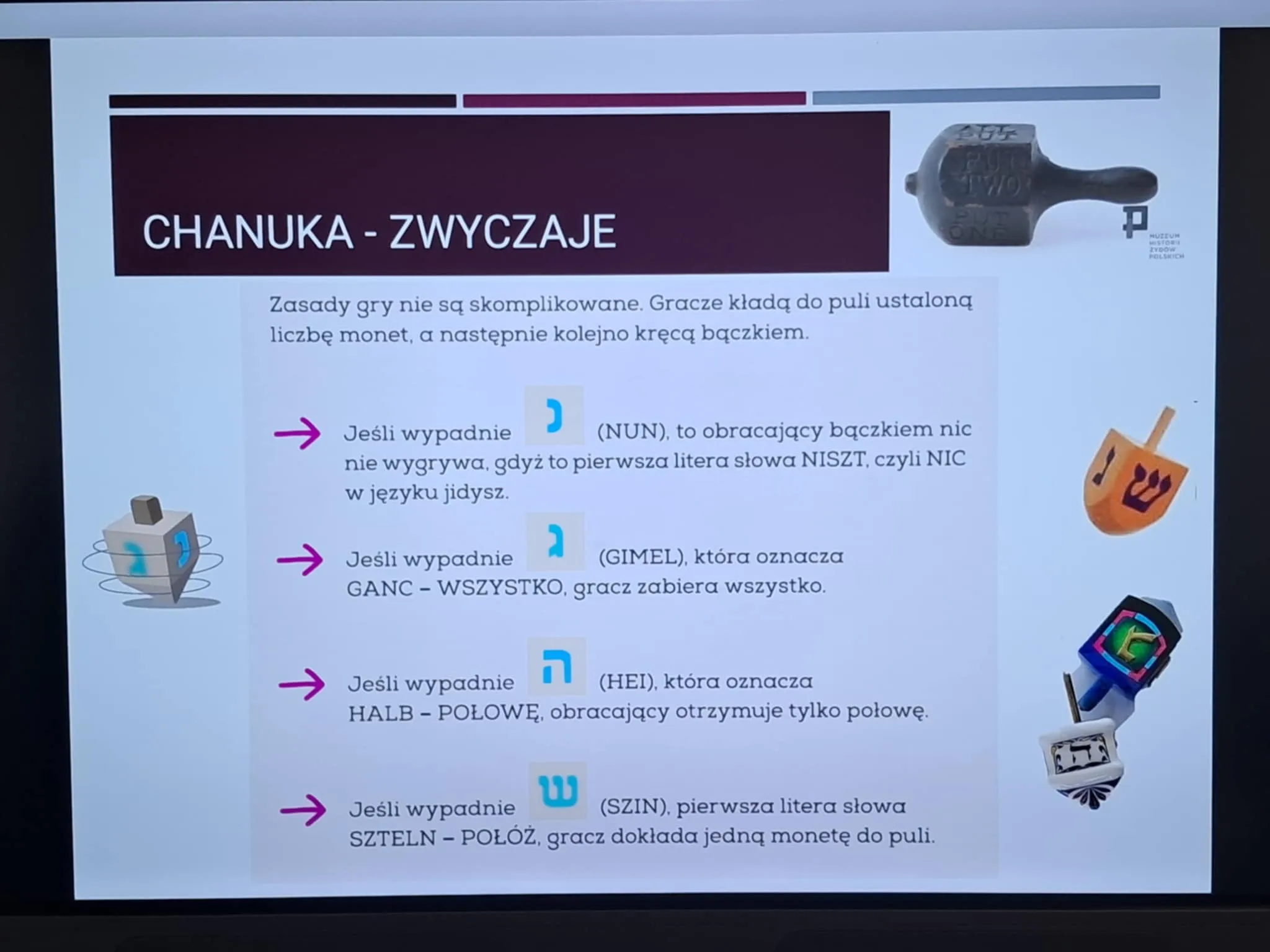 Lekcja z Polin - Chanuka