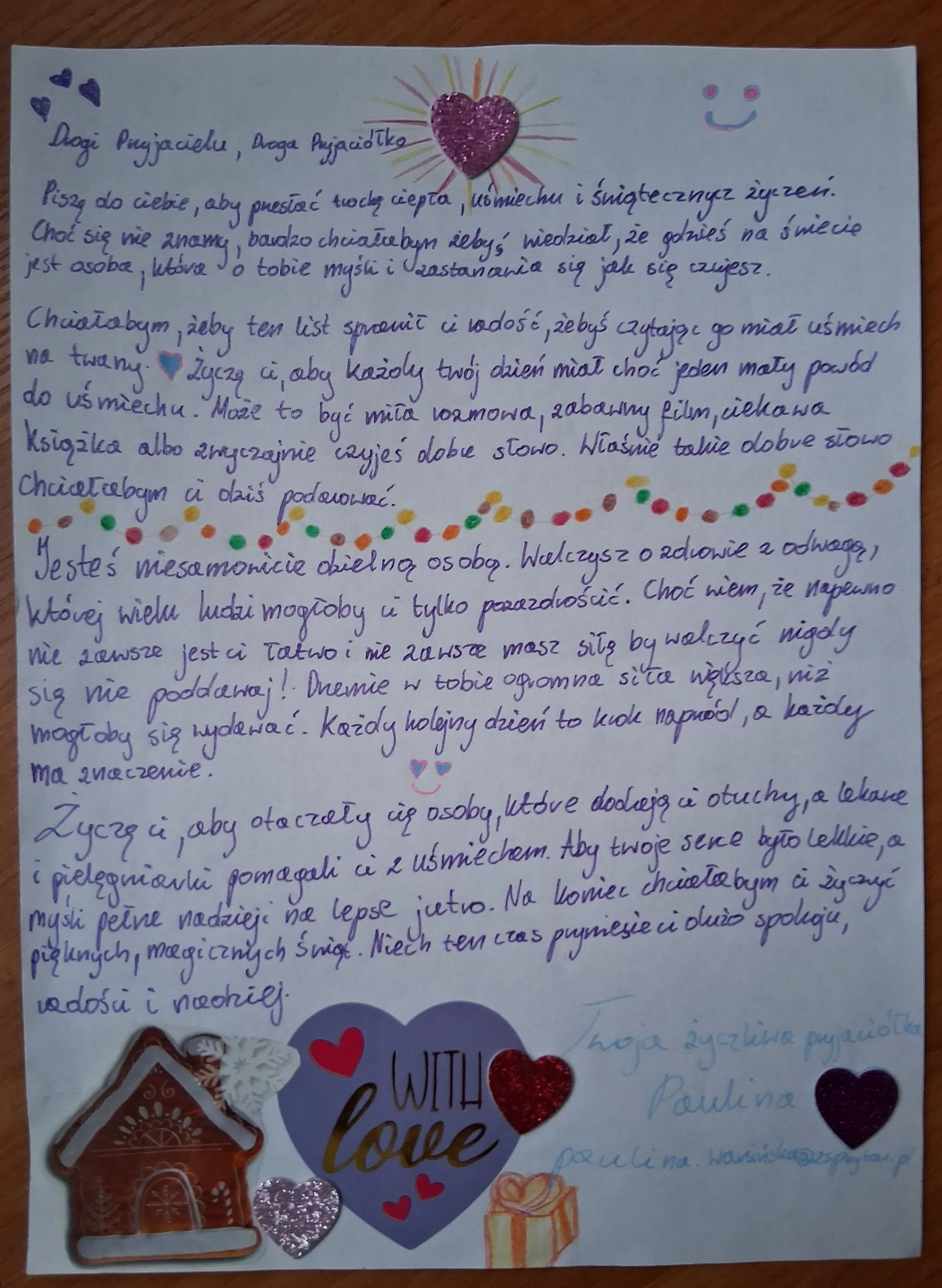 kartki od uczniów