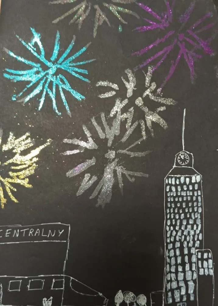 Nowy Rok - prace uczniów