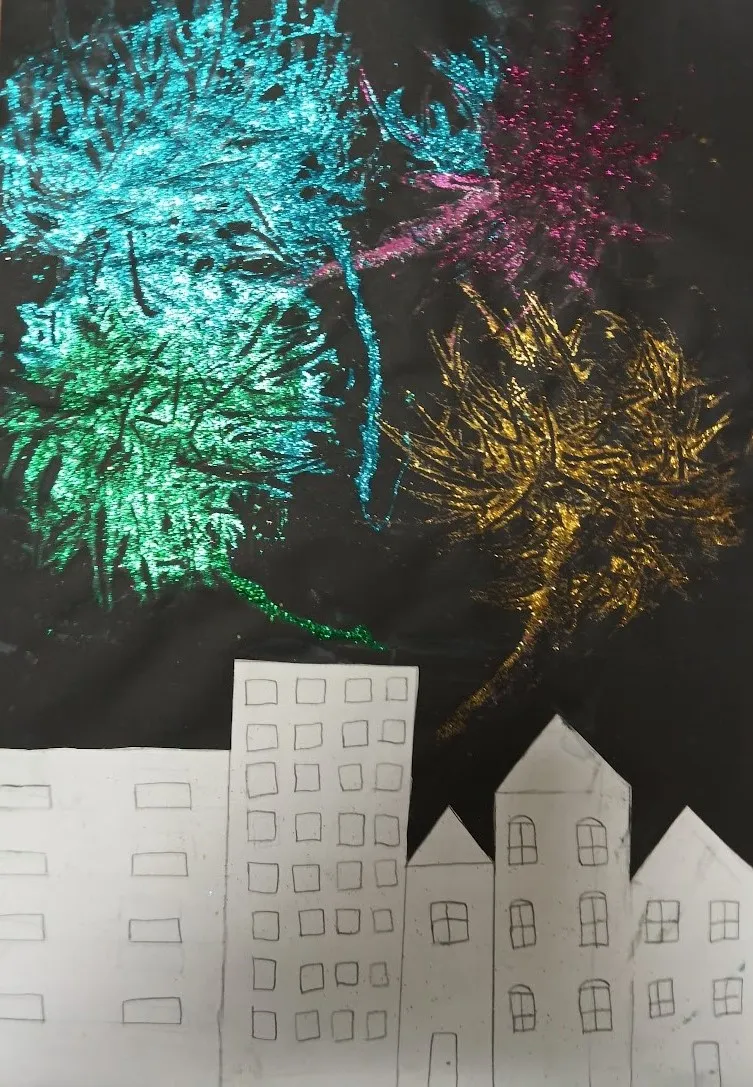 Nowy Rok - prace uczniów