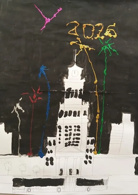 Nowy Rok - prace uczniów